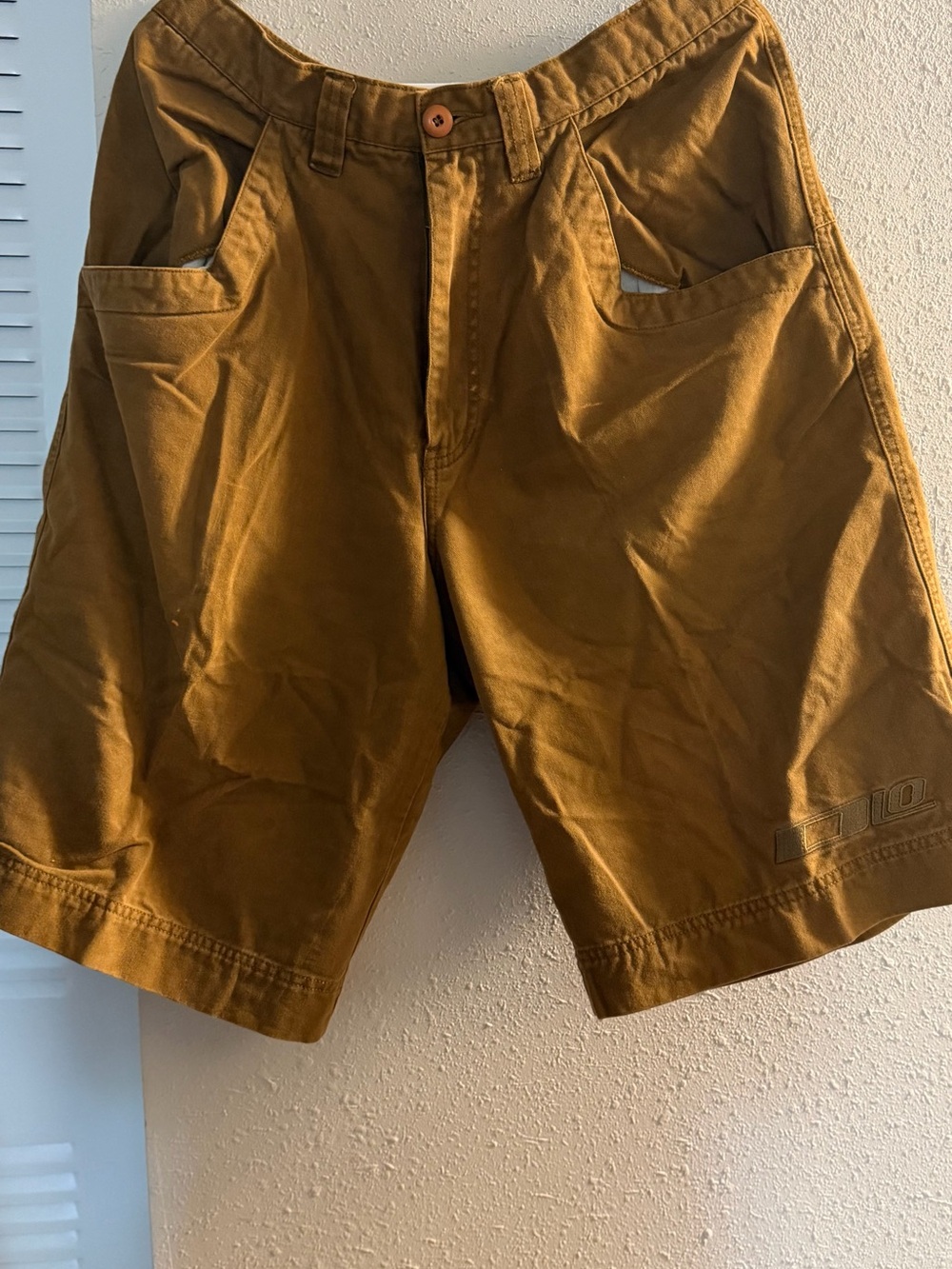 Othr Men's Cargo Shorts in Mustard Brown
